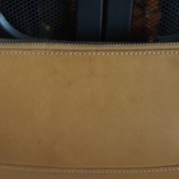 Coach Wristlet in Tan and Charm - Picture 4 of 8